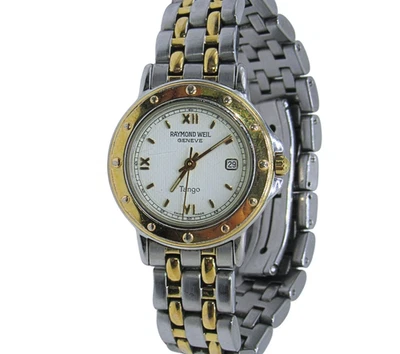 Raymond Weil Geneve Tango Two Tone 28mm Stainless Steel Quartz Watch 5360 - Image 1 of 4