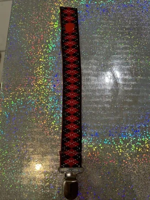 baby dummy clips Red Black And White - image 1 of 3