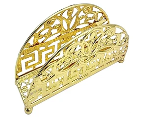 FANCY 14.5 CM NAPKIN STAND- SERVIETTE HOLDER - RESTAURANT -ORNATE VINTAGE STYLE - Picture 1 of 4