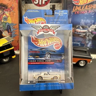 1/64 HOT WHEELS 1999 Final Run Stutz Blackhawk Real Rider Mint In Pack Beautiful - Image 1 of 4