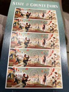State and County Fairs Forever Stamps Sheet - Picture 1 of 4