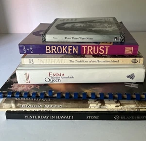 Hawaiian History Lot of 8 Mostly Vintage Books .Traditions, Politics, Ancestry. - Bild 1 von 9