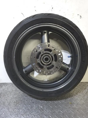 Suzuki GSXR 750 600 1996-1999 rueda trasera recta OEM de fábrica con neumático Foto 1 de 4