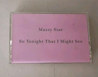 Mazzy Star So Tonight I May See Capitol Cassette Tape 1993 PROMO Rare!! - Image 1 of 3