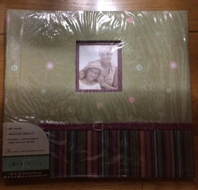 New Marcella by K 12" x 12"  20 page Scrapbook  - Image 1 of 4