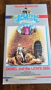 The Greatest Adventure Stories From The Bible: Daniel and The Lion’s (1987, VHS) - Picture 1 of 3