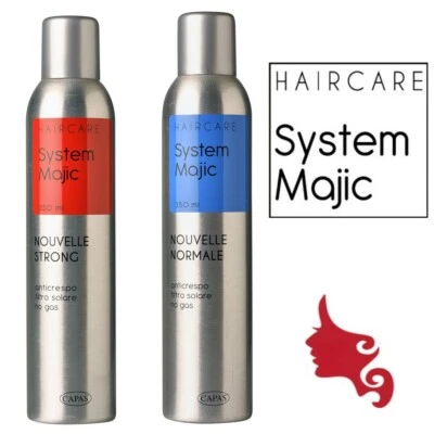 lacca spray per capelli professionale lucidante NOUVELLE SYSTEM MAJIC ml 350 - Immagine 1 di 4