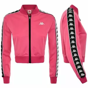 MAGLIA MAGLIE FELPA ZIP DONNA KAPPA 222 BANDA ASBER 3031VL0 FUCHSIA PE - Imagen 1 de 1