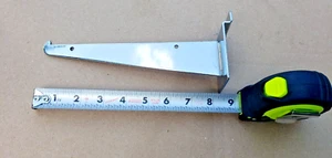 8"-inch Heavy Duty Steel Display Shelving Slatwall Bracket - Lot of 2 - Picture 1 of 1