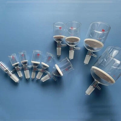 Funnel filter Chemistry Laboratory 19#-24# Buchner G3 glassware porous 30-500ml - Image 1 of 4