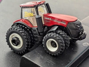 REMARKABLE CASE MAGNUM 400 TRACTOR W/CAB 🍒 RED /TAN COLOR SCHEME 3.5" L BY ERTL - Picture 1 of 16