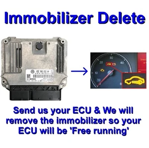 IMMO OFF VIN Programming SERVICE For VW AUDI Seat Skoda Volkswagen MED17 ME17 - Photo 1 sur 2