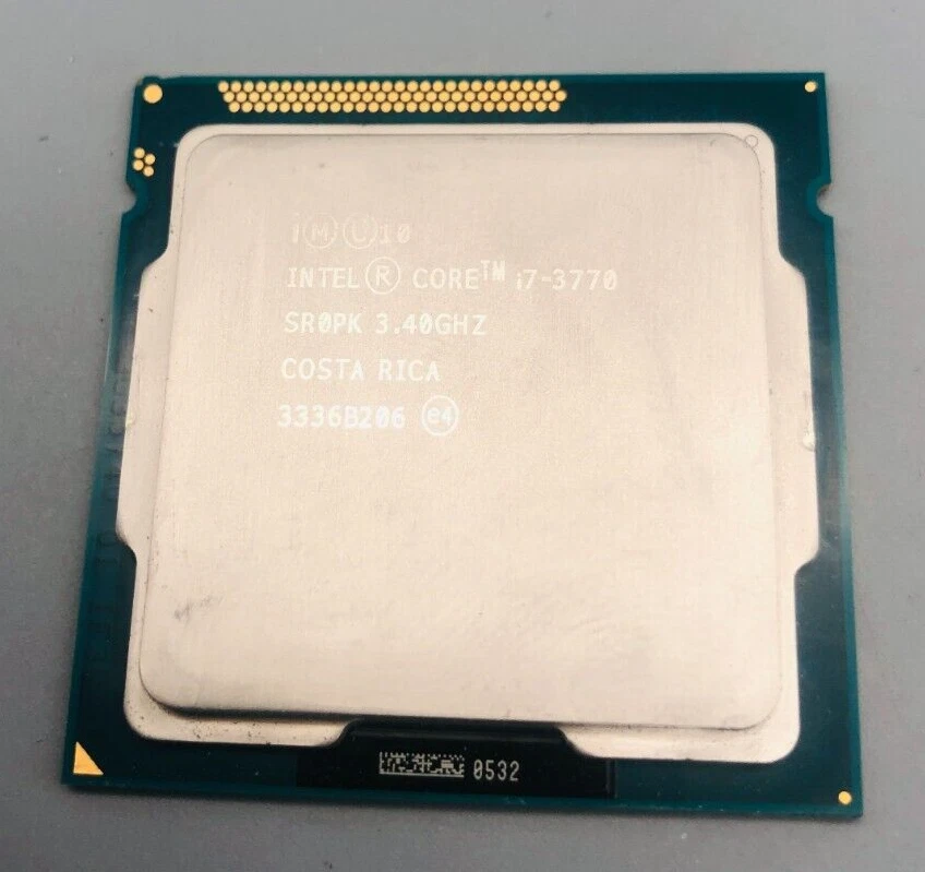 Intel Core i7-3770 3.40GHz CPU Processor Socket 1155 - Image 1 of 1