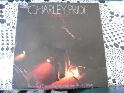 Charley Pride Live in Texas Vinyl Record Album RCA ANL1 0996 - Image 1 of 3