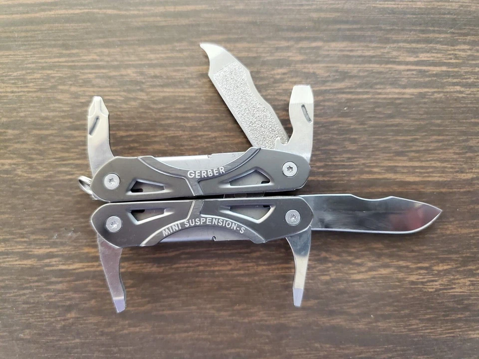 One Gerber Mini Suspension P S BG Keychain Multi-Tool TSA - Image 1 of 1