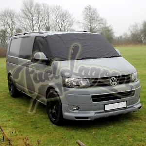 VW T5  WindScreen Cover Wrap Frost Black Blind Frost campervan accessories