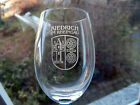 Riesling Weinglas Schott / RHEINGAU  mit Wappen von KIEDRICH