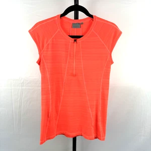 Athleta Women's Pacifica UPF Tee 2 Ember Orange Size Medium - Picture 1 of 7
