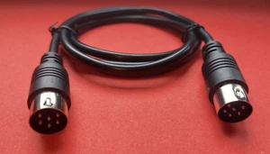 Commodore 64 1541 Diskette 64C C128 Vic20 Pi1541 C16 Serielles Kabel 1m geformt! - Bild 1 von 4