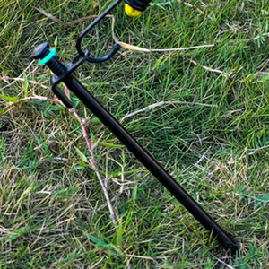 50 Stück Camping Kreis Zelt Boden Nagelringe Outdoor Pfähle leuchten dunkel - Bild 1 von 12