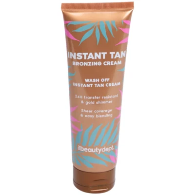 THE BEAUTY DEPT. Instant Bräunungscreme 125ml Sofort Bräunungseffekt 24h hart waschbar