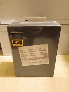 The Accountant XL 4K One 1-Click SteelBook Blu-ray 2017 Full FilmArena FAC 154 - Picture 1 of 19