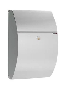 Allux 7000 Briefkasten,Postkasten,Briefbox mit Rukoschloss galvanisiert 2 Fächer - Bild 1 von 3