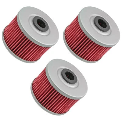 Paquete de 3 filtros de aceite para Kawasaki KLX450F KLX450R KFX450R 2006-2014 Foto 1 de 4