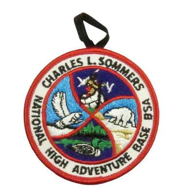 Charles L. Sommers National High Adventure Base Patch RED Bdr (NK574) - Image 1 of 2