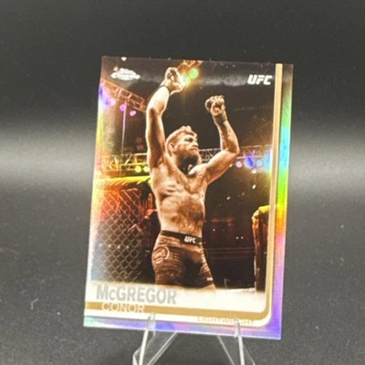 2019 UFC TOPPS CHROME: CONOR McGREGOR #93 - SEPIA REFRACTOR  - Image 1 of 4