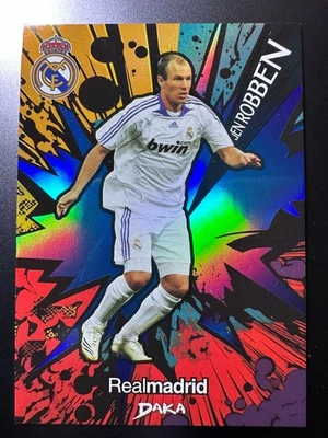 2025 Daka Real Madrid Team Set Soccer Color Blast Blue /149 - Arjen Robben - Image 1 of 2