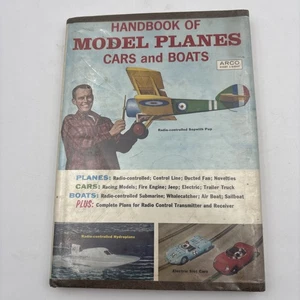 Handbook Of Model Planes Cars And Boats - Fawcett Book 1974 - Bild 1 von 22