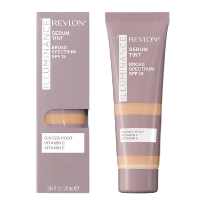 Revlon Illuminance Tinted Serum, Triple Hyaluronic Acid, SPF 15, 317 Tan Sand, - Image 1 of 4