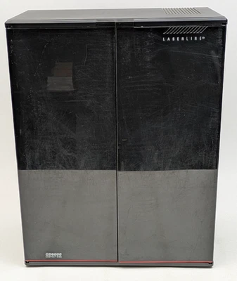 Laserline CD6000 Soporte de Almacenamiento de CD Rack 60 Estuche de CD Negro con Puertas HECHO EN EE. UU. Foto 1 de 4