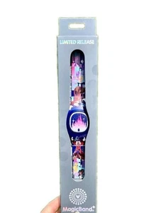 Disney Parks 2025 Sorcerer Mickey Figment Castle Rapunzel Magic Band Plus New - Picture 1 of 5