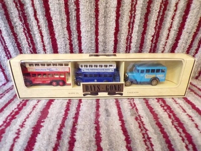 Lledo Days Gone Collection daairy farm bus the birmingham mail bus osram lamps - Image 1 of 4