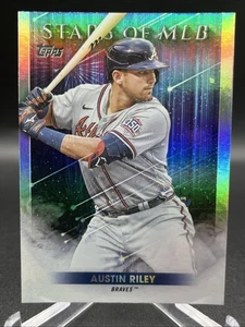 2022 Topps Update Series Stars Of The MLB AUSTIN RILEY ATLANTA BRAVES #SMLB63 - Picture 1 of 2