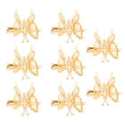  8 Pcs Girls Barrettes for Hair Accessories Metal Butterfly Clip Hairpin