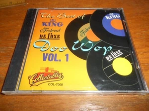 THE BEST OF KING FEDERAL & DELUXE DOO WOP VOL 1 CD COLLECTABLES BRAND NEW SEALED - Imagen 1 de 2