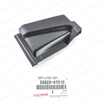 New Genuine OEM Toyota 12-17 Prius V Driver Side Cowl Cover Seal 55820-47010 - Image 1 of 4