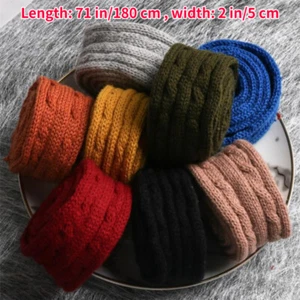 Maglione maglione maglia cintura cintura cintura nastro ricambio cravatta cappotto cinghia - Foto 1 di 28