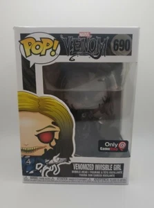 Funko Pop! Marvel: Venomized Invisible Girl. Gamestop Exclusive. #690 - Picture 1 of 7