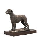 Wilczarz Irlandzki - figurka na drewnianej podstawie z wizerunkiem psa Art Dog