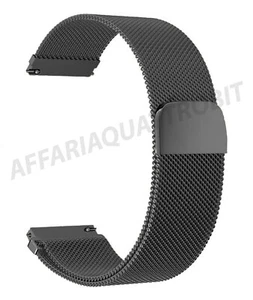 Cinturino maglia milanese amazfit bip s lite u gtr gts 2 magnetico acciaio inox - Imagen 1 de 4