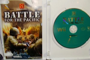 History Channel Battle for the Pacific Nintendo Wii CBI - Picture 1 of 2