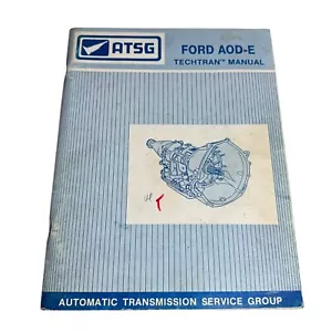 ATSG Ford AOD-E AODE Transmission Techtran Manual - Picture 1 of 3