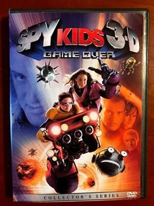 Spy Kids 3D - Game Over (DVD, 2003, Includes both 2-D and 3-D Versions) - K0107 - Picture 1 of 1