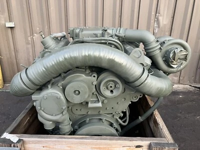 MOTOR DIÉSEL TURBO MECÁNICO DETROIT 8V71T SUPERÁVIT GOBIERNO Foto 1 de 4