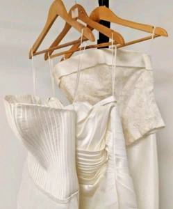 Strapless 2000s Style Wedding Dress Bundle x3 Dresses Need Attention Mixed Sizes - Picture 1 of 24