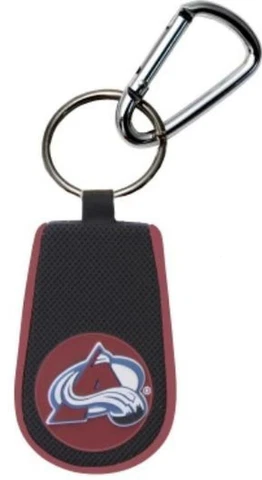 Colorado Avalanche Classic Rubber Hockey Keychain [New] NHL Key Chain Jewelry Cover